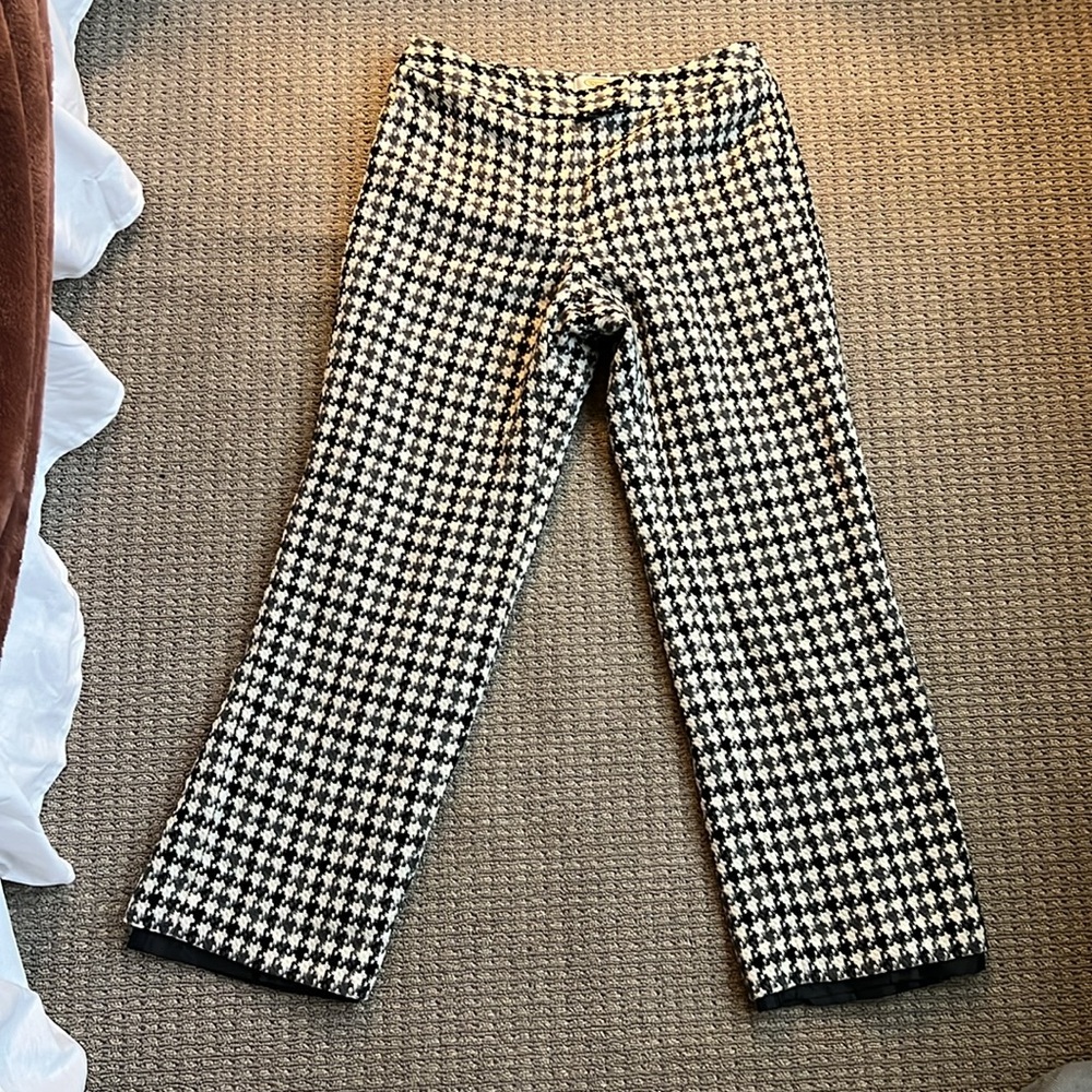 Talbots Petites Wool Patterned Pants - image 4